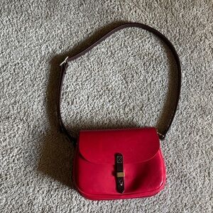 Chic Red Crossbody Bag